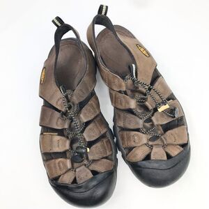 KEEN Newport Brown Leather Waterproof Sport Sandals